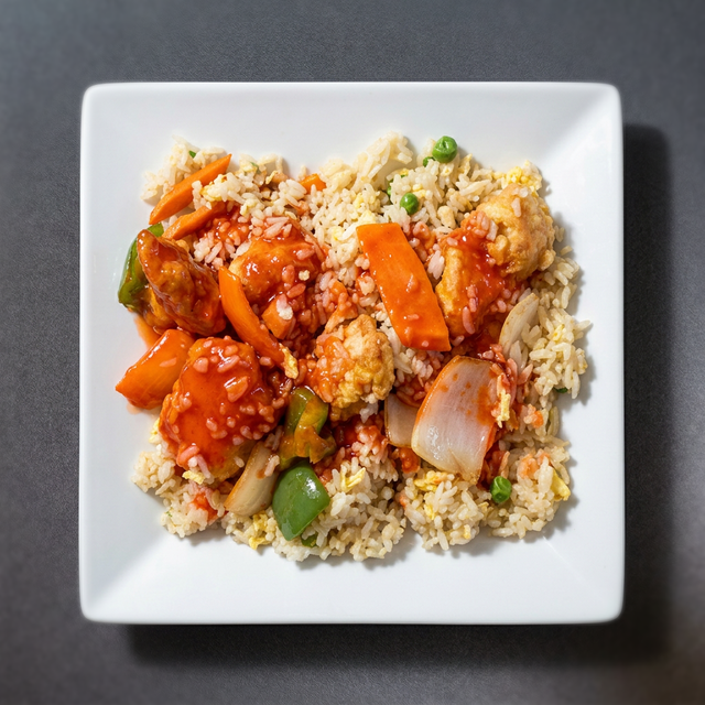 Sweet and Sour Shrimp.