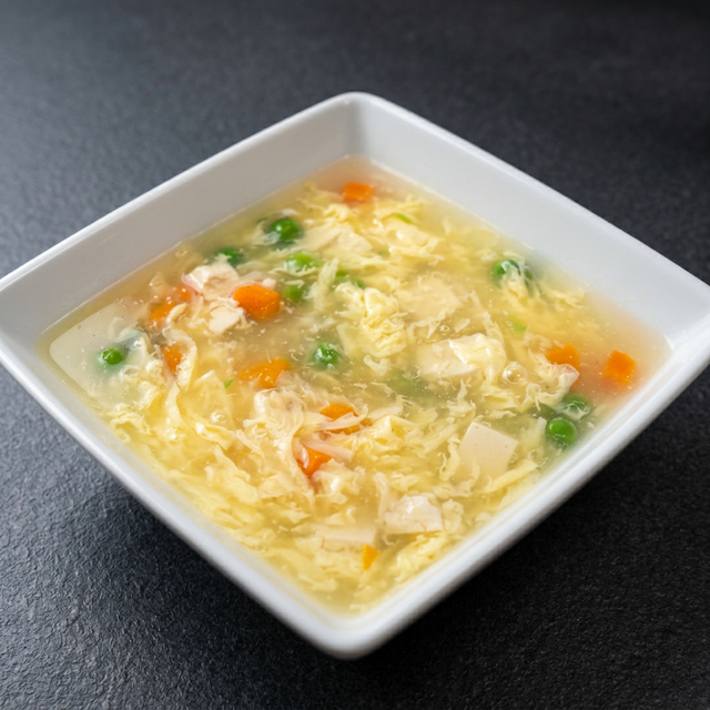 (32oz) Egg Drop Soup.